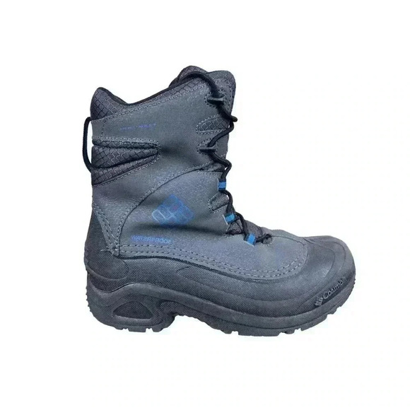Columbia Boots Men’s 6 Arctic Trip Omni Heat 200g Waterproof Gray Snow Winter - Picture 9 of 13